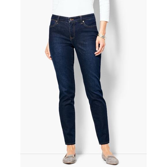 Talbots Denim - Talbots Size 14 Jeans Flawless Slim Ankle High Rise Stretch Women’s Flattering